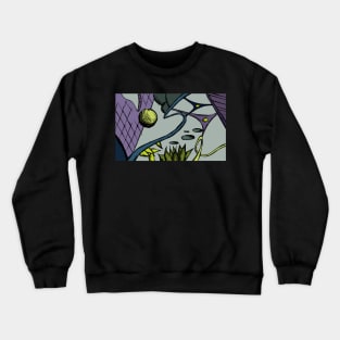 Alien Landscape Crewneck Sweatshirt